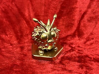 Pokemon #048 Venonat Figure Gold Statue TCG