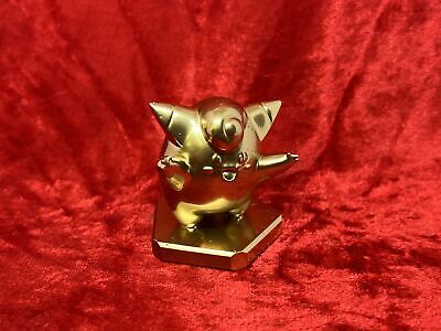 Pokemon #035 Clefairy Figure Gold Statue TCG