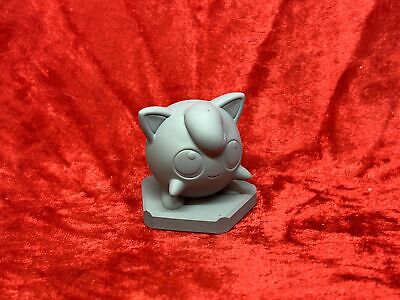 Pokemon #039 Jigglypuff Figure Grey Statue TCG
