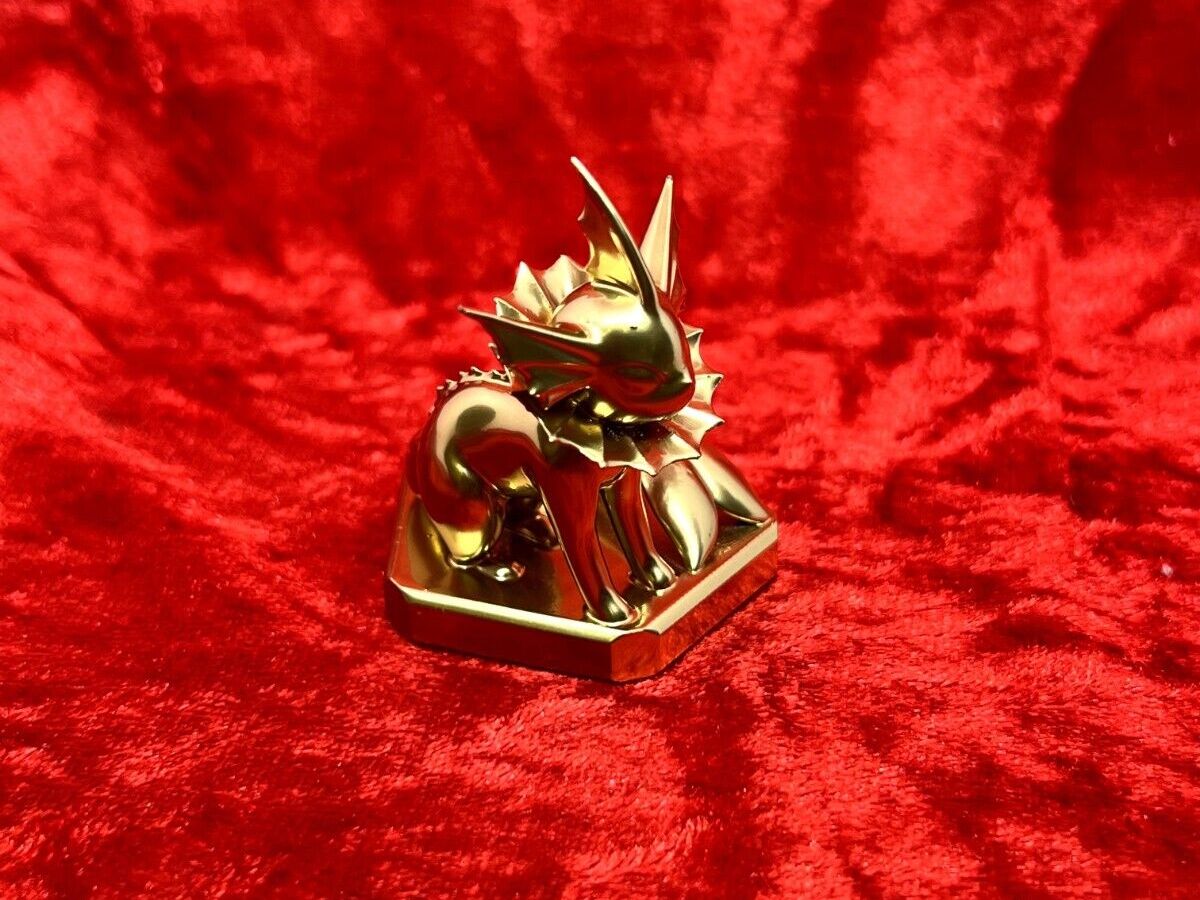 Pokemon #134 Vaporeon Gold TCG Statue
