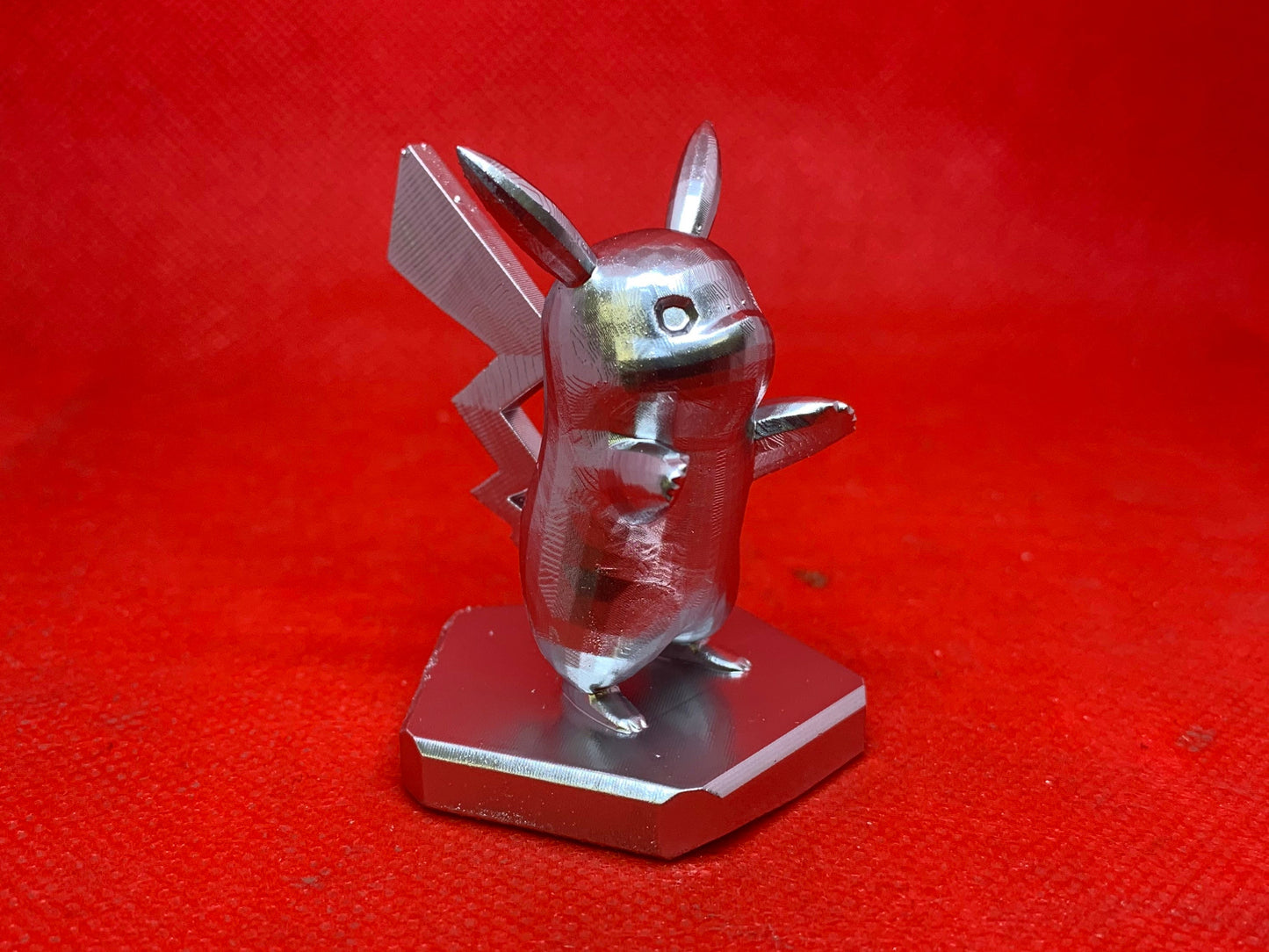 Pokemon #025 Pikachu Chrome TCG Statue