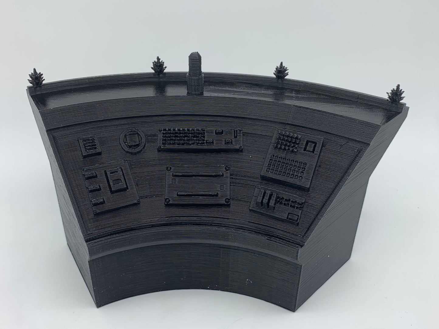 Mighty morphin power rangers lightning scale command centre consoles diorama set