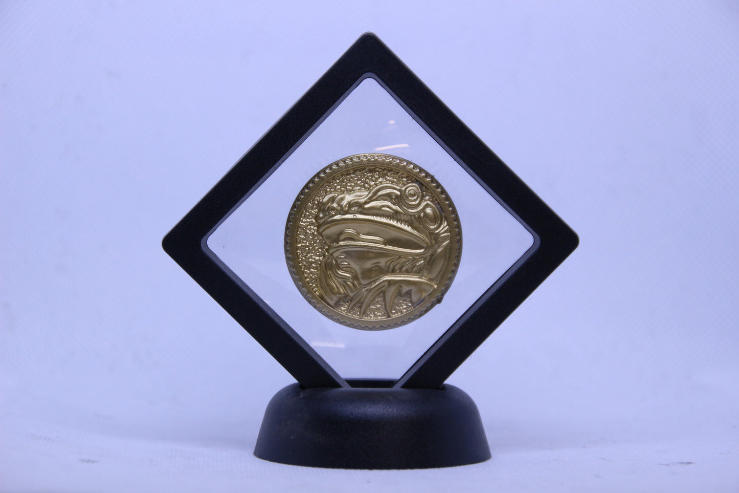 Power Rangers Replica Power Coin Black Ranger Frog Legacy Gold Ninjetti ninja