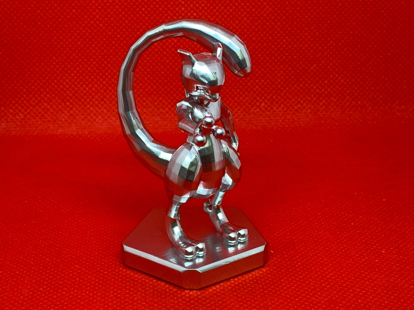 Pokemon #150 Mewtwo Chrome TCG Statue