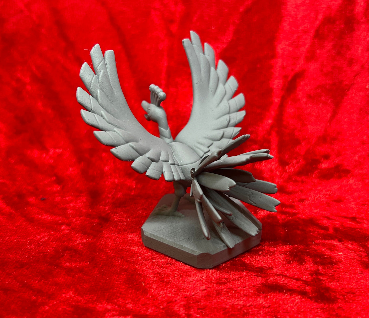 Pokemon #250 Ho-Oh figure Grey TCG Statue