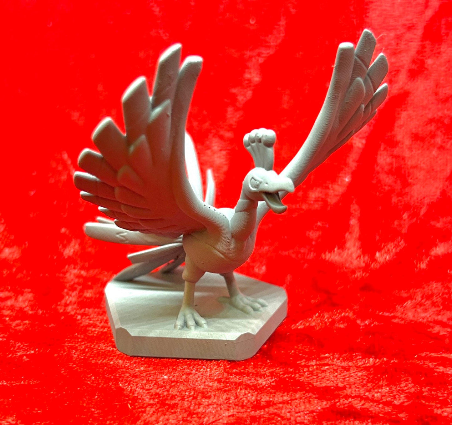 Pokemon #250 Ho-Oh figure Grey TCG Statue
