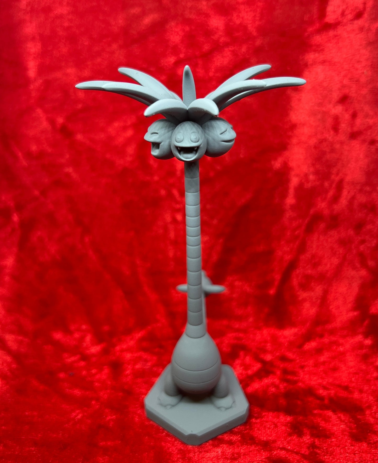Pokemon #103 Alolan Exeggutor figure Grey TCG Statue