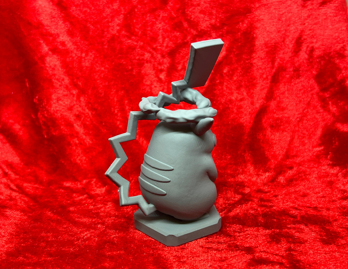 Pokemon #025 Gigantamax Pikachu figure Grey TCG Statue
