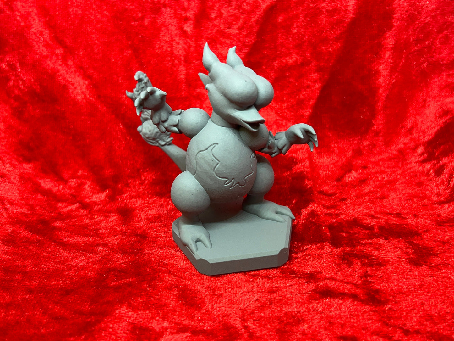 Pokemon #126 Magmar figure Grey TCG Statue