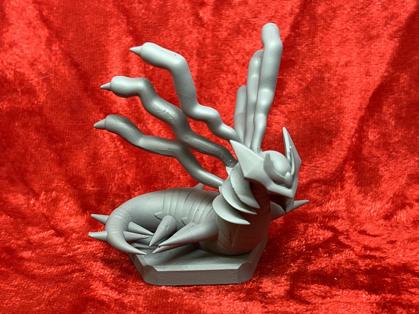 Pokemon #487 Giratina Origin Form figure Grey TCG Statue