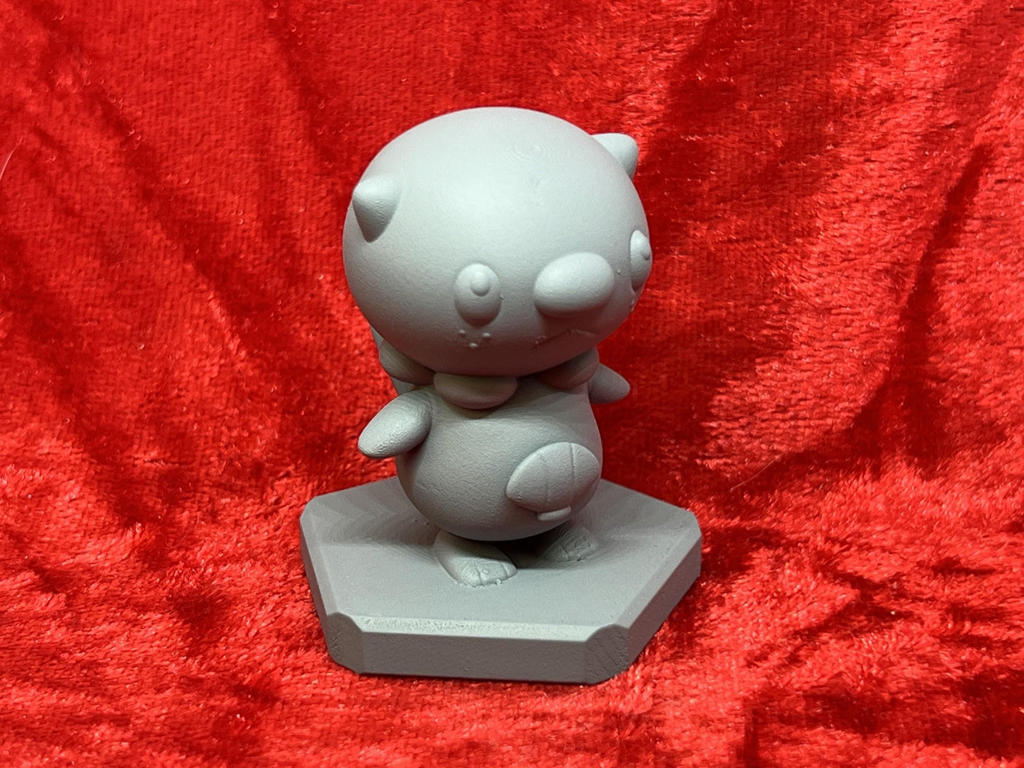Pokemon #501 Oshawott figure Grey TCG Statue