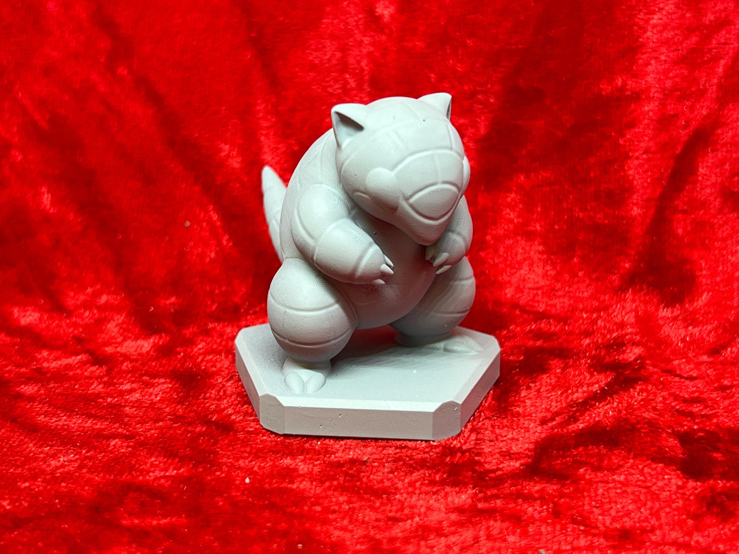 Pokemon #027 Sandshrew figure Grey TCG Statue