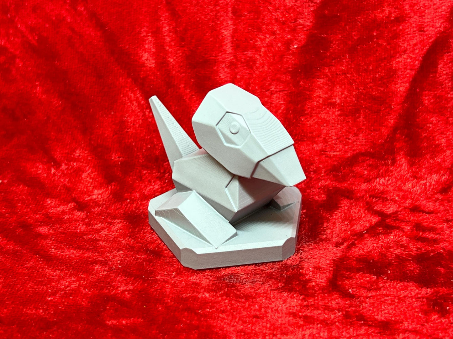 Pokemon #137 Porygon Figure Grey TCG Statue