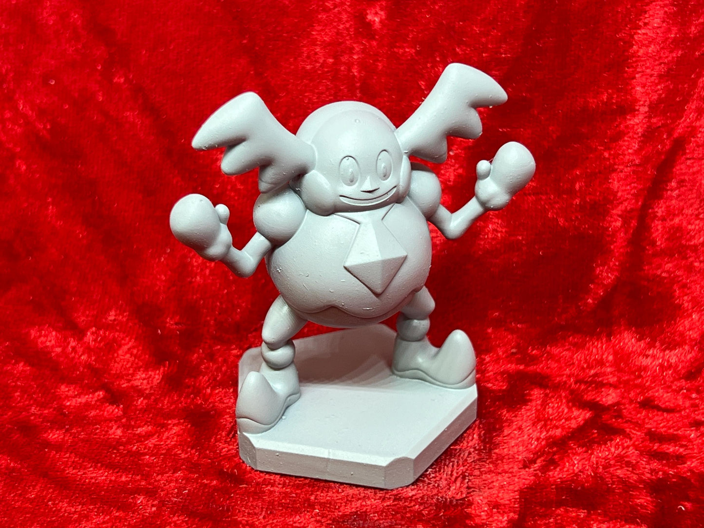 Pokemon #122 Mr Mime and Galarian Mr Mime Set Grey TCG Statues