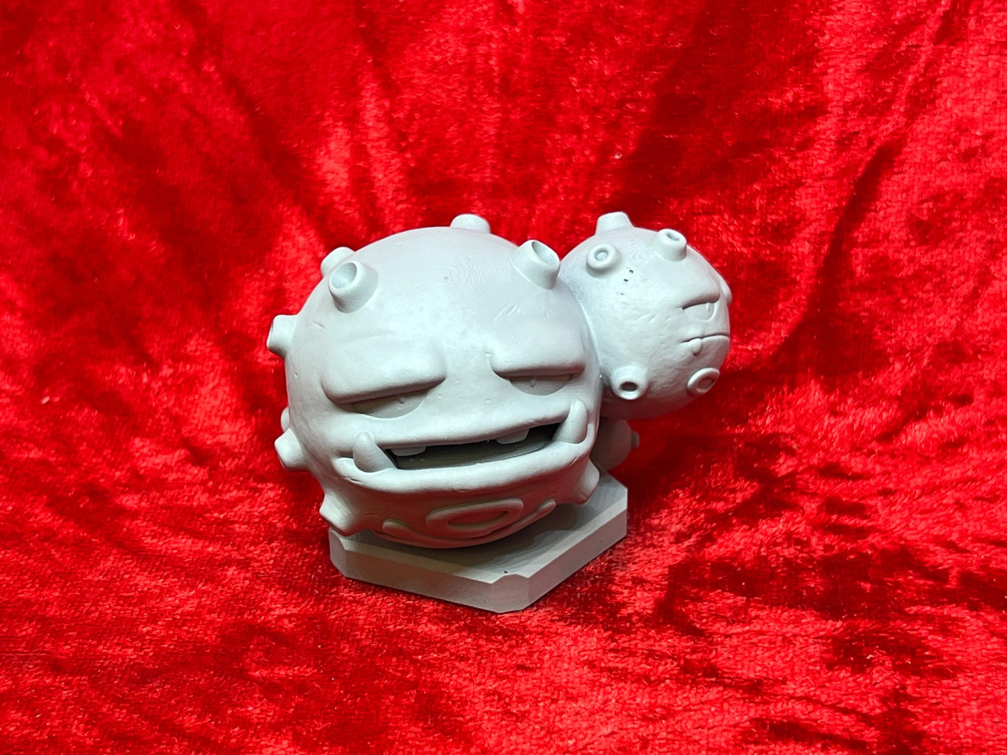Pokemon #110 Weezing Figure Grey TCG Statue