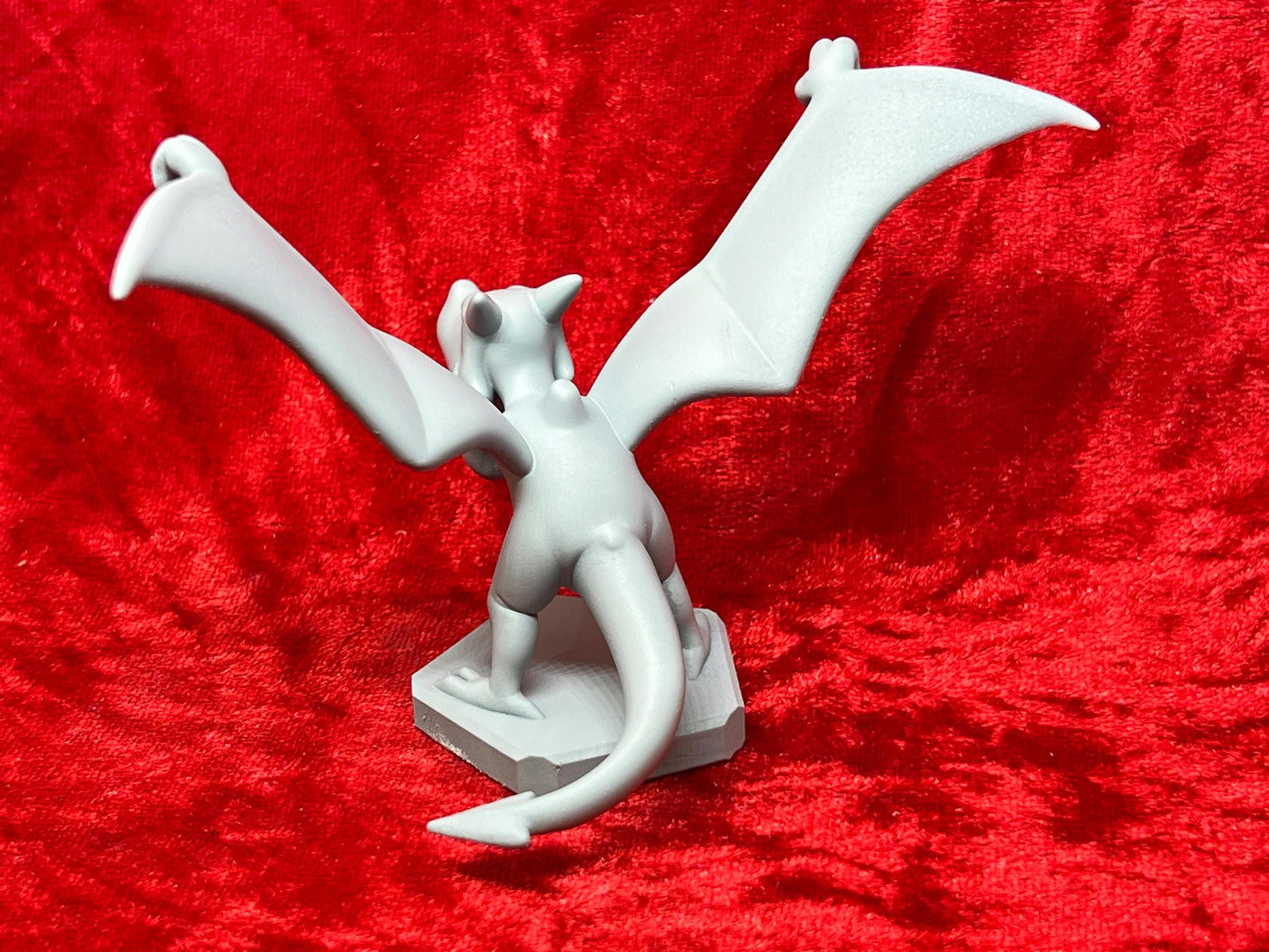 Pokemon #142 Aerodactyl Figure Grey TCG Statue Fossil