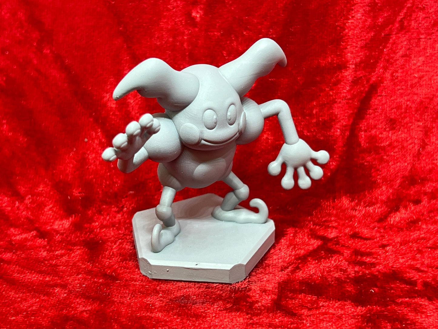 Pokemon #122 Mr Mime and Galarian Mr Mime Set Grey TCG Statues