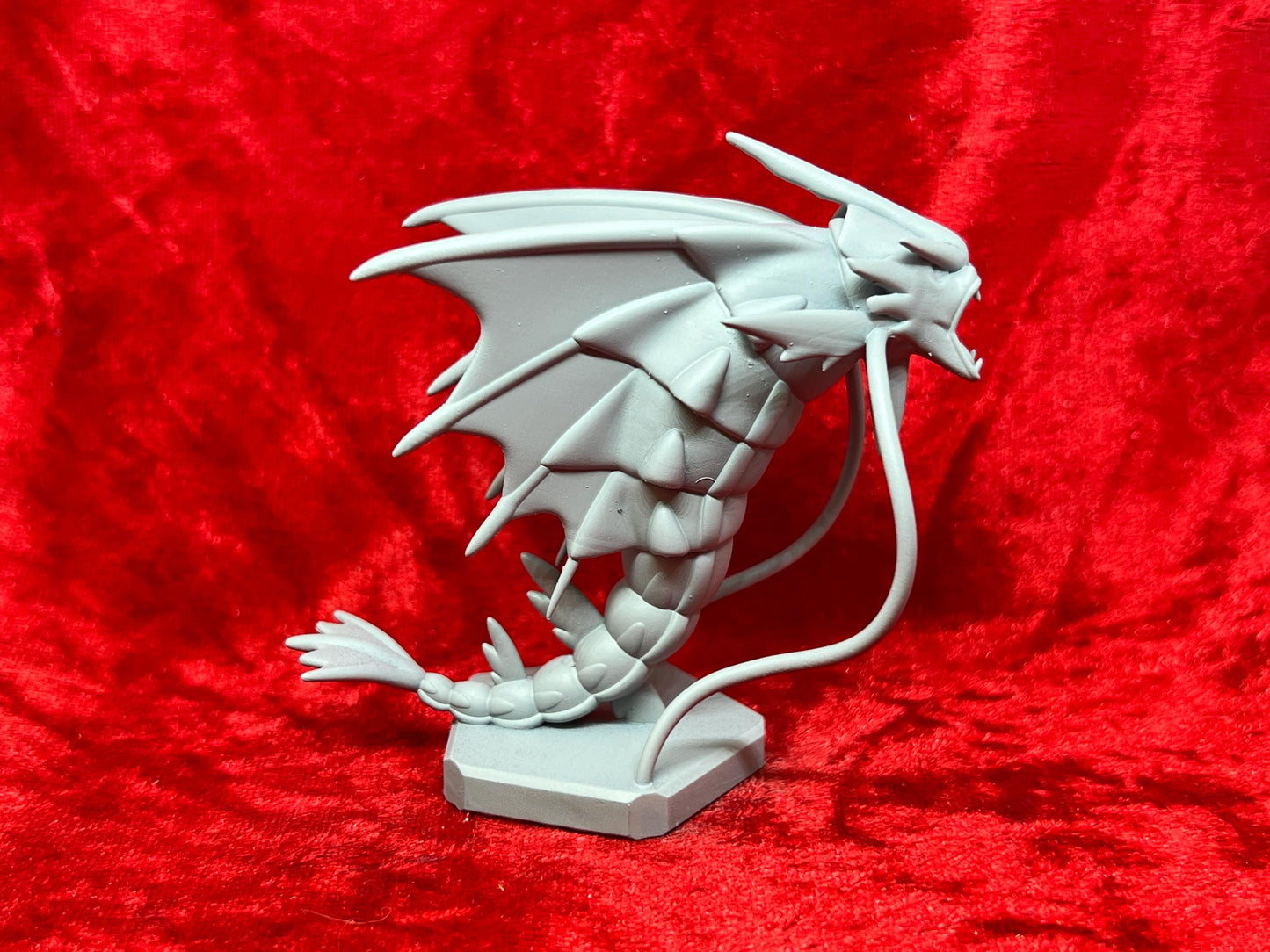 Pokemon #130 Mega Gyarados figure Grey TCG Statue