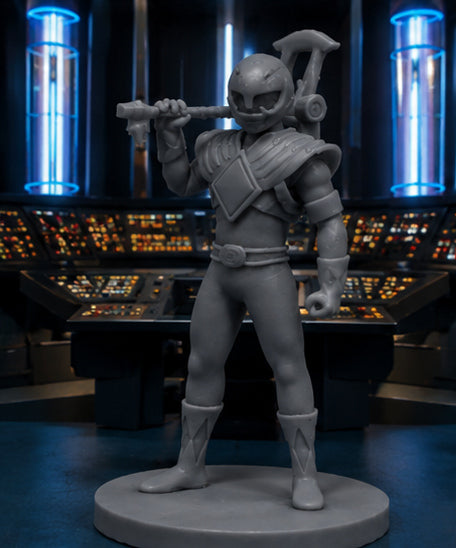 Power Rangers Black Ranger Dragon shield Mini figure Heroes of the grid