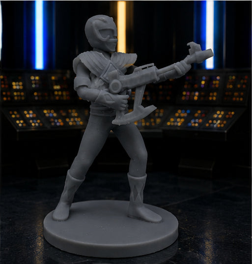 Power Rangers Black Ranger Dragon shield Mini figure Heroes of the grid