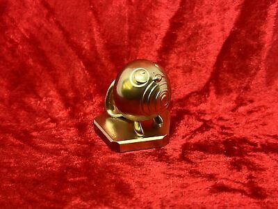 Pokemon #060 Poliwag Figure Gold Statue TCG