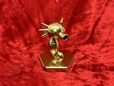 Pokemon #116 Horsea Figure Gold Statue TCG