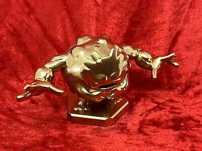 Pokemon #075 Graveler Figure Gold Statue TCG