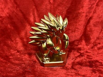 Pokemon #028 Sandslash Figure Gold Statue TCG