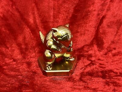 Pokemon #027 Sandshrew Figure Gold Statue TCG