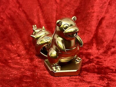 Pokemon #080 Slowbro Figure Gold Statue TCG