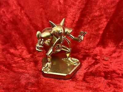 Pokemon #064 Kadabra Figure Gold Statue TCG