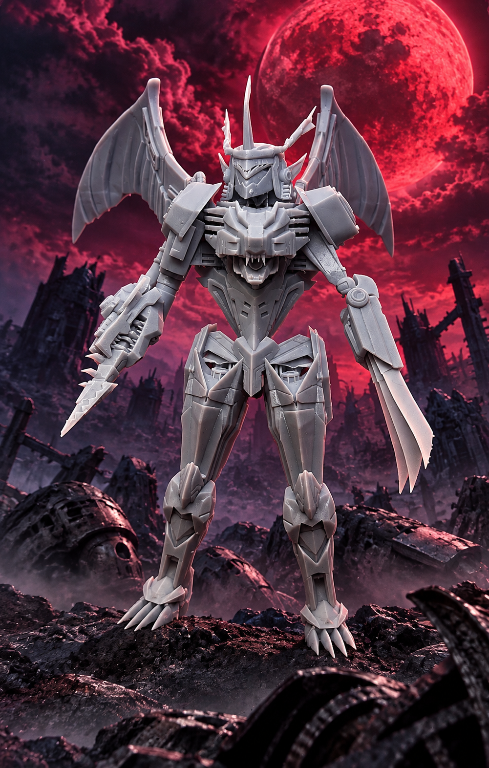 Power Rangers Graveyard Zord Boom Comics figure Heroes of the Grid