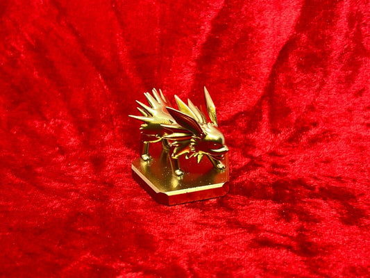 Pokemon #135 Jolteon figure Gold TCG Statue