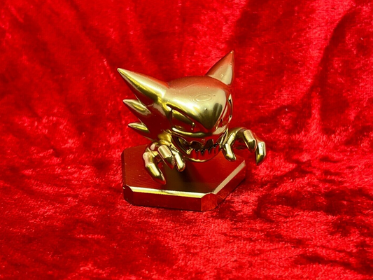 Pokemon #093 Haunter figure Gold TCG Statue