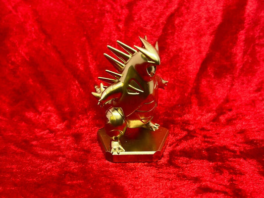 Pokemon #248 Tyranitar figure Gold TCG Statue