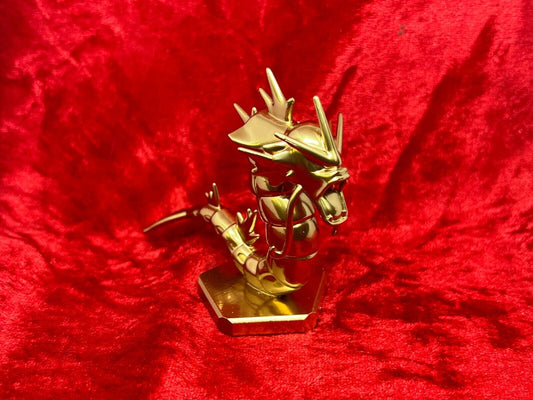 Pokemon #130 Gyarados figure Gold TCG Statue