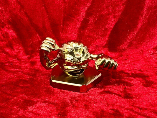 Pokemon #074 Geodude figure Gold TCG Statue