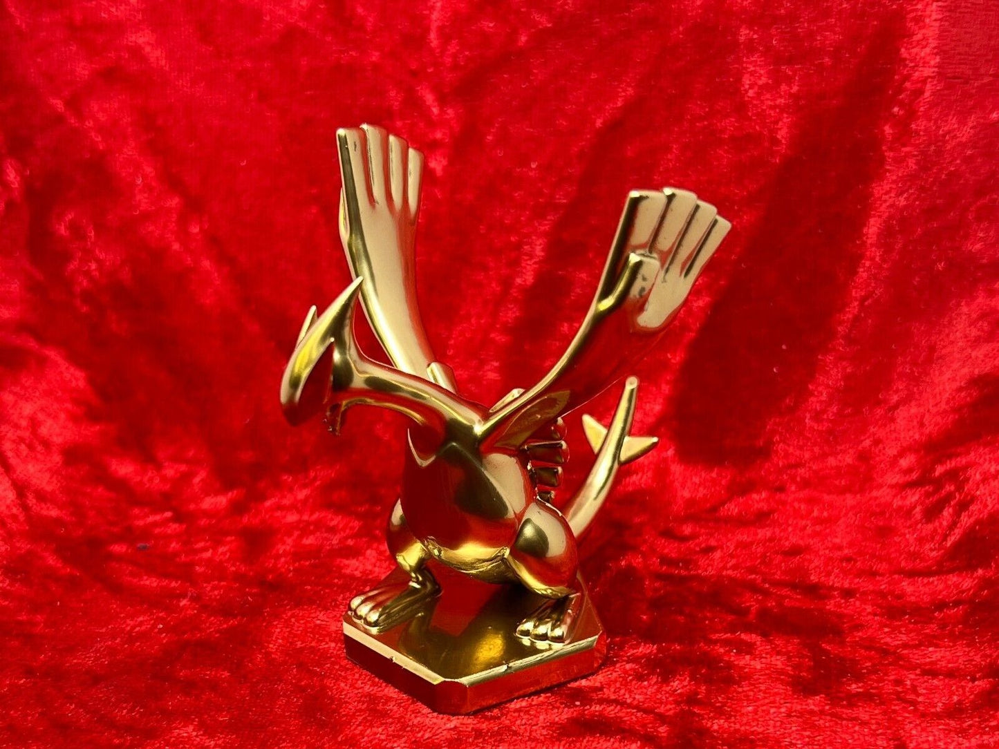 Pokemon #249 Lugia figure Gold TCG Statue