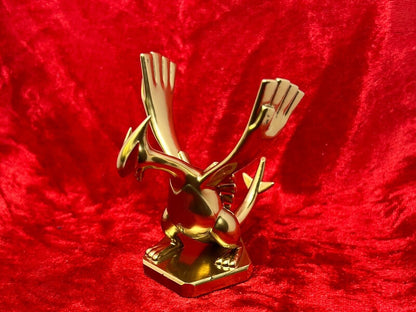 Pokemon #249 Lugia figure Gold TCG Statue
