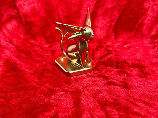 Pokemon #196 Espeon figure Gold TCG Statue Eeveelution