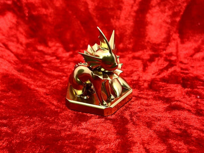 Pokemon #134 Vaporeon Gold TCG Statue