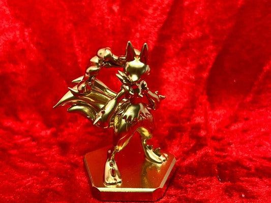 Pokemon #448 Mega Lucario figure Gold TCG Statue