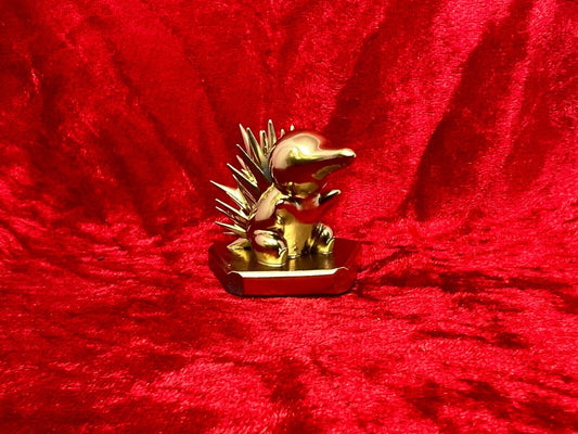 Pokemon #155 Cyndaquil figure Gold TCG Statue