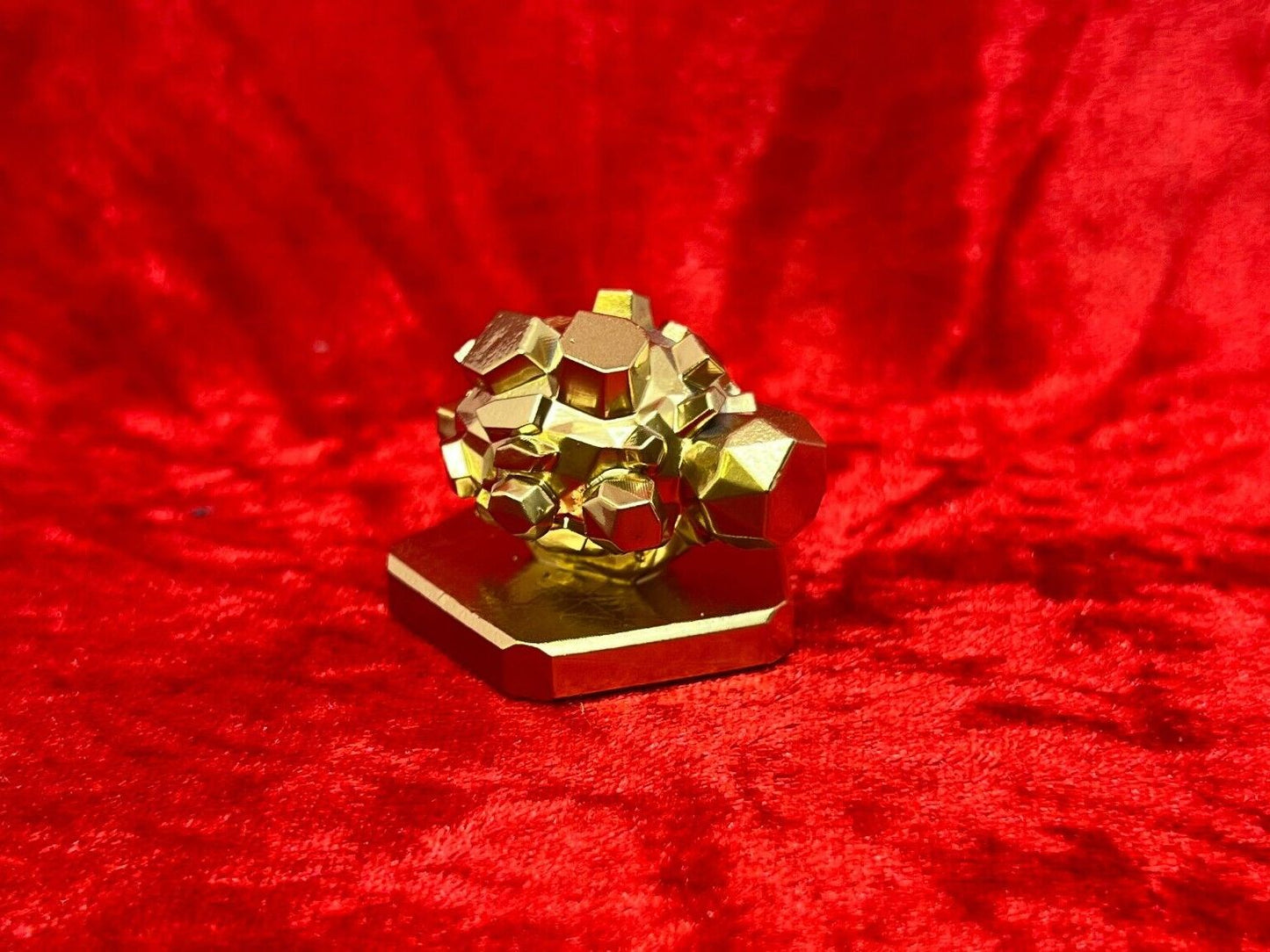 Pokemon #837 Rolycoly figure Gold TCG Statue