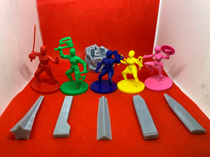Power Rangers Zeo Crystal Heroes of the Grid