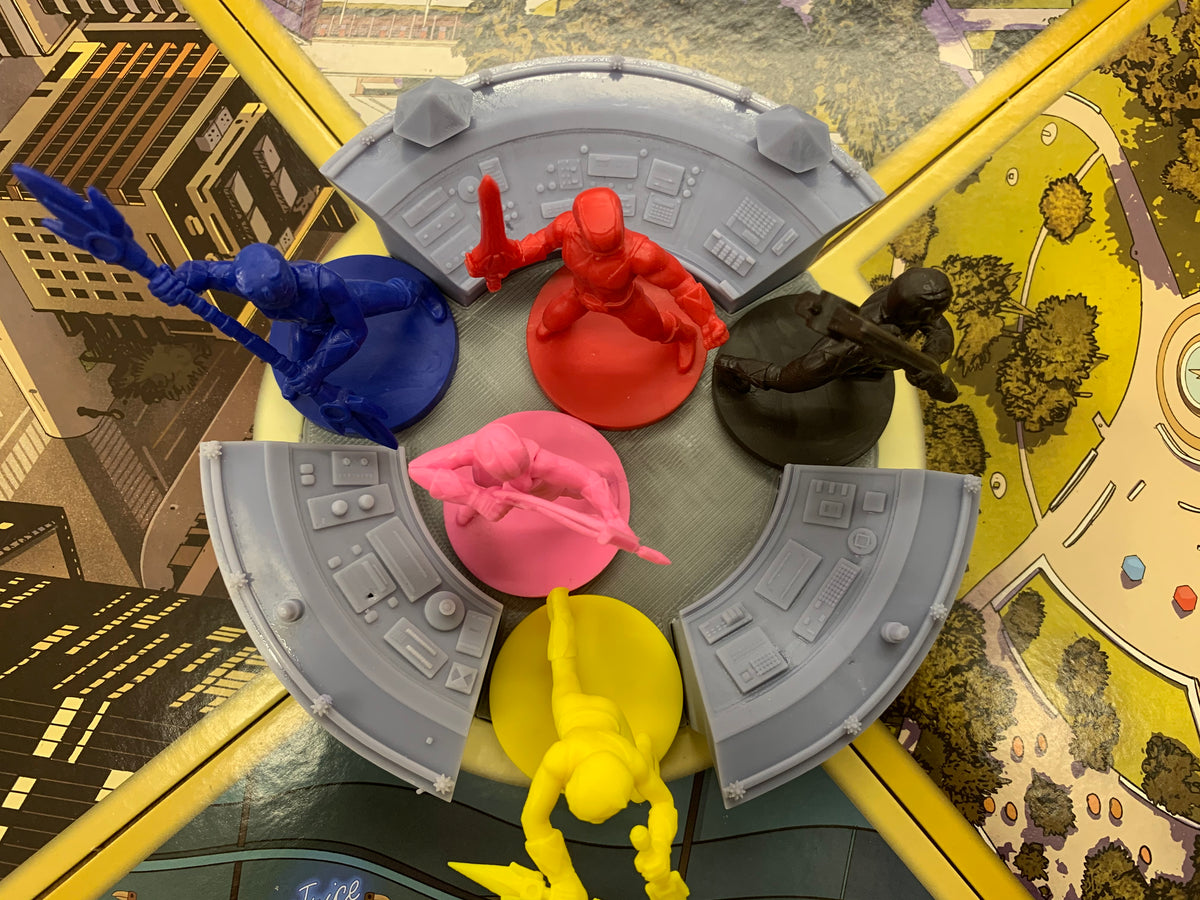 Power Rangers Command Center Consoles Heroes of the Grid