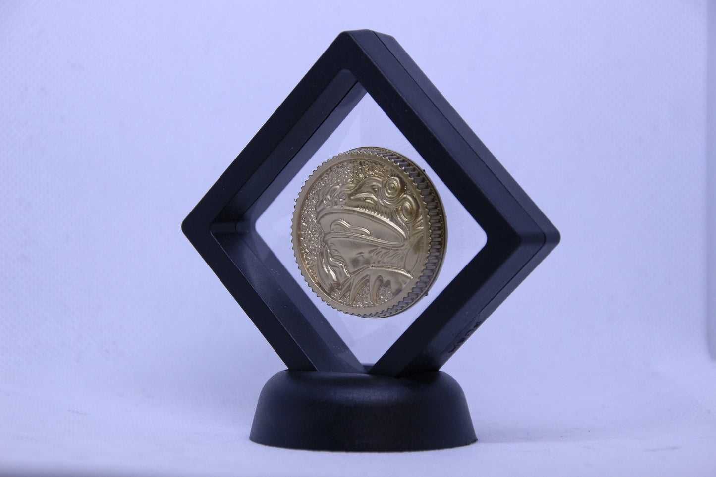 Power Rangers Replica Power Coin Black Ranger Frog Legacy Gold Ninjetti ninja