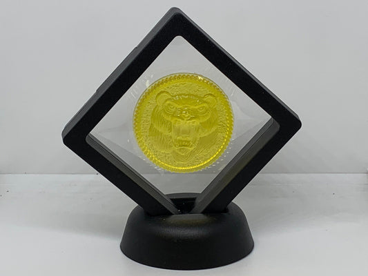 Power Rangers Replica Power Coin Yellow Ranger Bear Legacy Yellow Ninjetti Ninja