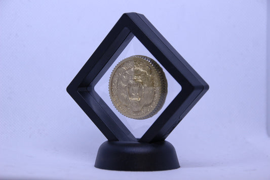 Power Rangers Replica Power Coin Yellow Ranger Bear Legacy Gold Ninjetti Ninja