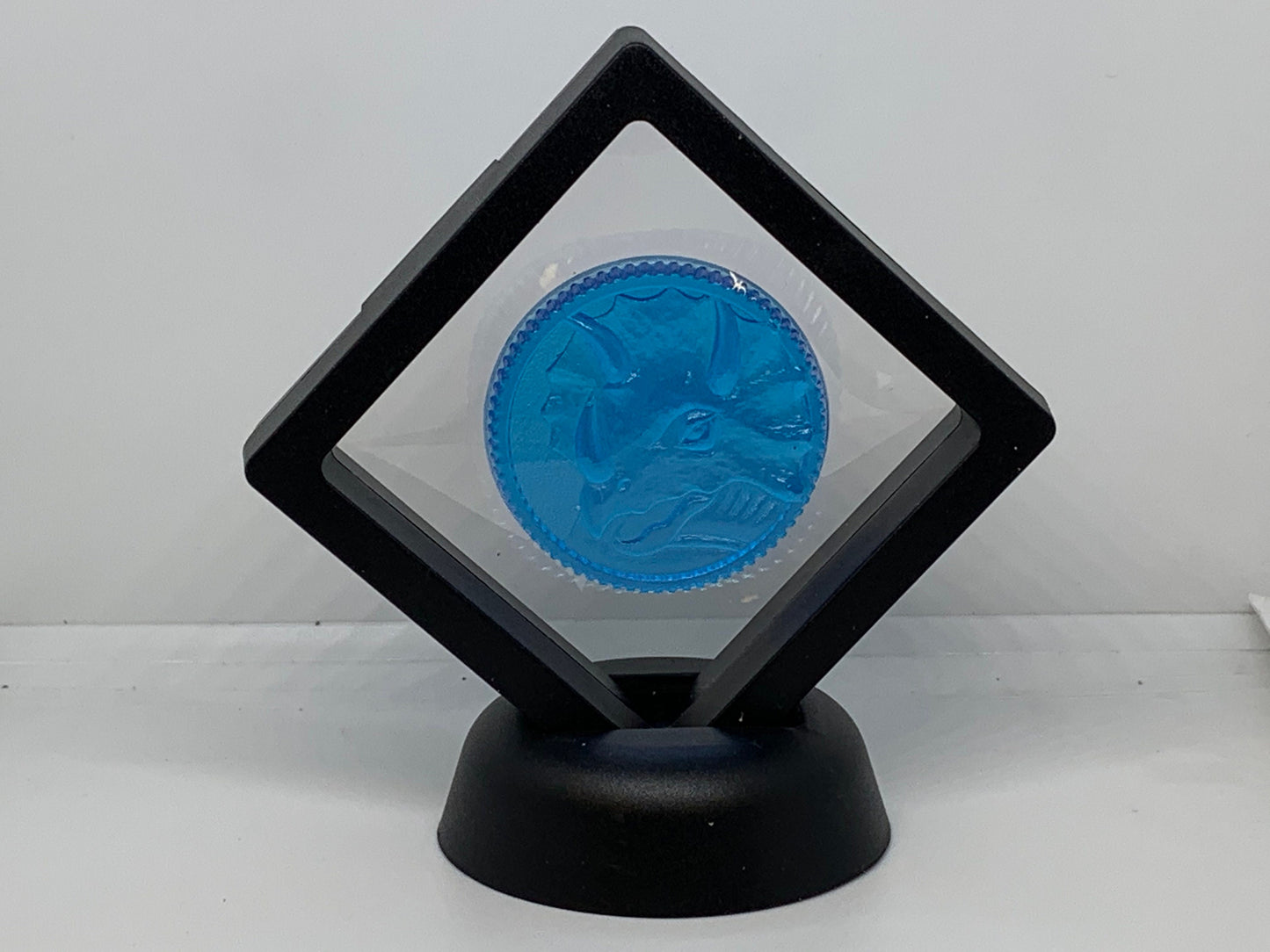 Power Rangers Replica Power Coin Blue Ranger Triceratops Legacy Blue